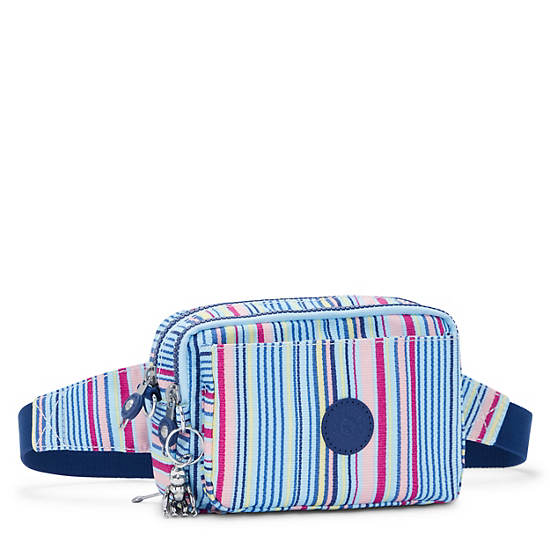 Kipling Abanu Multi Printed Convertible Crossbodytassen Blauw Gekleurd | België 2183NW